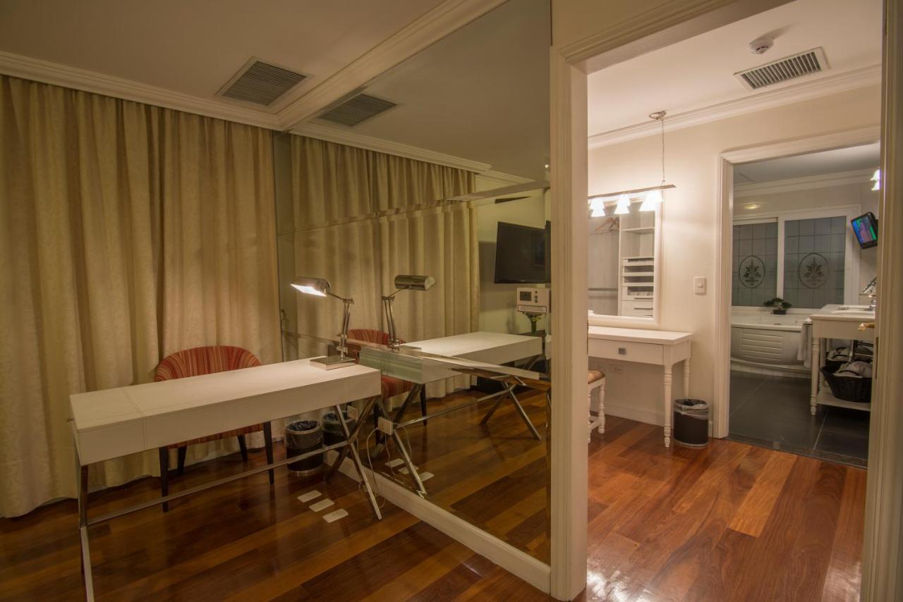 Hotel Villa Morra Suites อะซุนซิออง ภายนอก รูปภาพ
